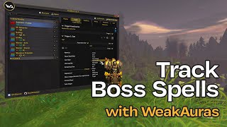 How to track Boss SpellsAbilities with WeakAuras [upl. by Raab]