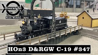 HOn3 Blackstone Models DampRGW C19 347 [upl. by Oaht]