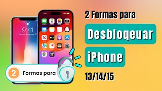 🤖2 Formas Cómo desbloquear iPhone 131415 ProPro Max  2024 🔓 [upl. by Stroud]