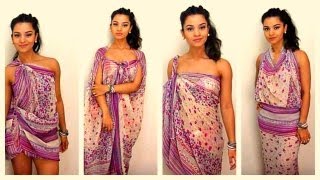 How to tie and style your sarong  pareo in 11 different ways  dianasaidcom [upl. by Sylera]