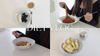 Diet Vlog Diet for Weight Loss  what I eat to lose weight fast [upl. by Alaunnoif]