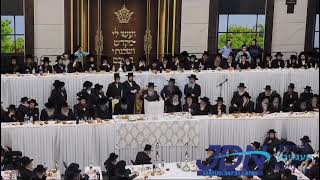 Satmar Rebbe RZalman Leib Addressing Yahrtzeit Event Of the Divrei Yoel [upl. by Clerissa]