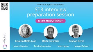 ST3 interview preparation session – webinar for orthopaedic trainees – orthohub [upl. by Yevoc763]