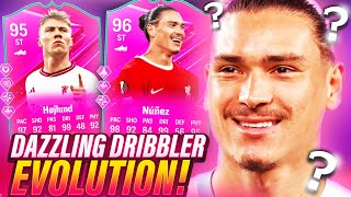 Best META Cards to Use for Dazzling Dribbler Evolution in EAFC 24 [upl. by Nnylarac]