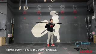 CROSSFIT WOD training 261124 [upl. by Nevada]