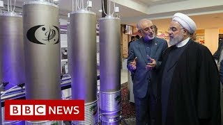 Qasem Soleimani Iran rolls back nuclear deal commitments BBC News [upl. by Aiel]