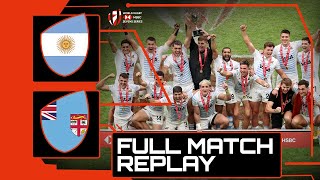 Cup Final MASTERCLASS from Argentina 🏆  Argentina v Fiji  HSBC London Sevens Rugby [upl. by Ardie]