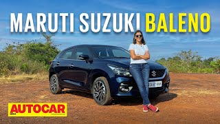 2022 Maruti Suzuki Baleno review  It’s all new  AMT amp Manual driven  Autocar India [upl. by Tabber]