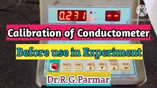 Calibration of Conductometer [upl. by Enneibaf]