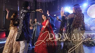 Dowain Jaaniya  Gunita amp Armaans Wedding Dance Performance  Reception [upl. by Gunter]