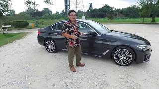 FIRST DRIVE 2017 BMW 530i M Sport G30 Malaysian Review [upl. by Punke]