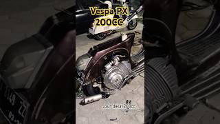 vespa px 200cc 2stroke vespa [upl. by Atillertse211]