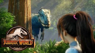 Yasminas Nightmares Jurassic World Camp Cretaceous Season 4 Clip Indominus Rex and Scorpius Rex [upl. by Pietro598]