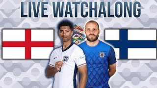 ENGLAND VS FINLAND LIVE WATCHALONG  UEFA NATIONS LEAGUE [upl. by Ruhnke]