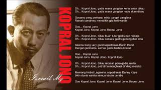 Kopral Jono  Ismail Marzuki [upl. by Aible210]