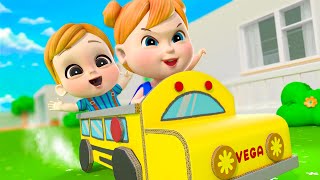 Wheels On The Bus More Compilation  Baby Noacoco Nursery Rhymes for Kids 3 [upl. by Idelson358]