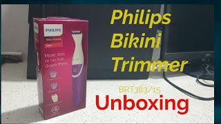 Smooth and Confident Philips Bikini Trimmer Unboxing and Review [upl. by Bertila]