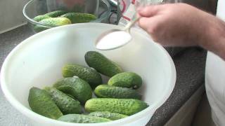 How to pickle gherkins [upl. by Darnell]