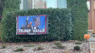 North Albany residents post yard signs ahead of 2024 elections [upl. by Llertnad]