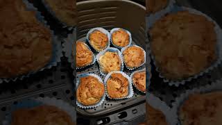 Air fryer banana muffins [upl. by Enoyrt]