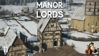 11 MANOR LORDS  PRVNÍ DŮM TIER 3  CZSK [upl. by Eibbil]