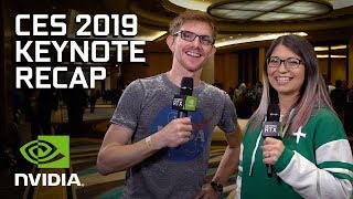 CES 2019  Highlights From the NVIDIA Keynote [upl. by Mikes]