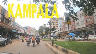 KAMPALA CITY 4K DRIVE [upl. by Kelcey]