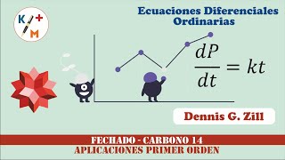 EDO 14 Fechado con carbono 14 Aplicaciones Primer Orden Punto 11 Sección 31 Dennis G Zill [upl. by Welcome]