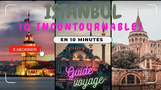 VISITER ISTANBUL  GUIDE COMPLET des 10 meilleures activités [upl. by Initirb]