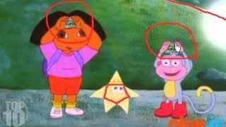 10 Illuminati Signs In Kids Cartoons [upl. by Tailor]