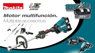 MAKITA  Nuevo motor multifunción con múltiples accesorios 18Vx2  DUX60 [upl. by Lamori]