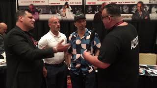 The Wiseguyz Interview A Bronx Tale Lillo Brancato amp Louie Scoops Vanaria at MobMovieCon SopranosCon [upl. by Ryder]