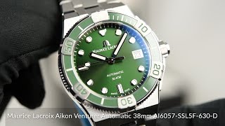 Maurice Lacroix Aikon Venturer Automatic 38mm AI6057SSL5F630D [upl. by Saihtam166]