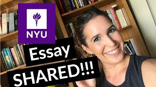 Why NYU Essay READING ACCEPTED STUDENTS ESSAY [upl. by Clotilde]