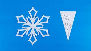 DIY Paper Snowflakes  How to make snowflakes out of paper  Christmas Decoration Ideas [upl. by Vadim220]