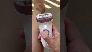 BRAUN Epilator with bikini trimmer epilator braunepilator [upl. by Keemahs568]