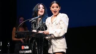 Niki and Gabi perform ‘RU’  2019 Streamys Premiere Awards [upl. by Tenrag95]