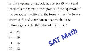 SAT Math [upl. by Adnerol427]