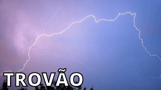 Efeito sonoro de Trovão  Som de Trovão [upl. by Nawd]