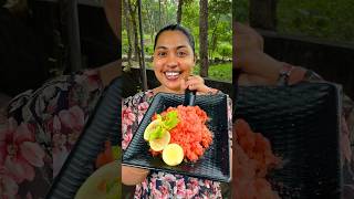 Trending watermelon 🍉 food cooking shorts foodie couple [upl. by Bourque]