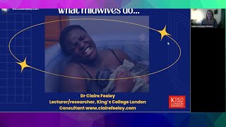 113 Dr Claire Feeley  What do midwives do midwiferyhour [upl. by Llenol]