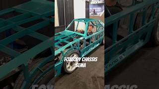 Foxbody Chassis by Roadster Shop at SEMA semashow foxbodymustangs foxbody sema2024 [upl. by Rhyner]