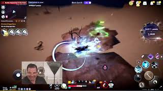 Black Desert Mobile  Black Sun moments 1 Blademaster Gameplay [upl. by Marras]