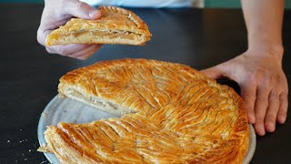 Galette des Rois Pomme Amande  nouvelle recette 2023 ultra bonne [upl. by Rafael]