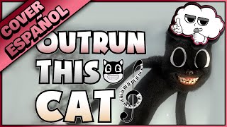 Outrun This Cat  Mautzi【Cartoon Cat Song】 Cover Español [upl. by Shulock]