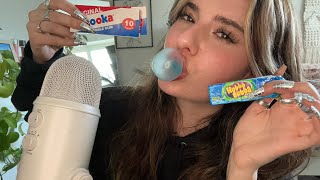 ASMR RAMBLE  GUM CHEWING [upl. by Drahcir665]