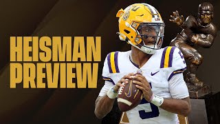 2023 Heisman Trophy Watch Jayden Daniels betting favorite  pick to WIN  CBS Sports [upl. by Lichter]