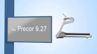 Precor 927 Treadmill Review [upl. by Nalyorf]