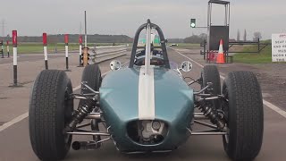 Vintage Racing in a 1963 Brabham BT6  DRIVEN [upl. by Delphinia633]