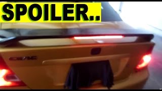 Instalacion de spoiler aleron trasero [upl. by Gulgee802]